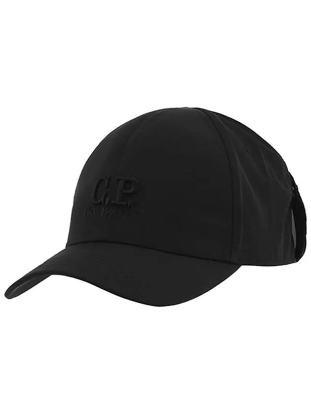 Chrome R Goggle Ball Cap Black - CP COMPANY - BALAAN 5