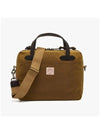 20263587 Dark Tan TIN CLOTH COMPACT briefcase - FILSON - BALAAN 2