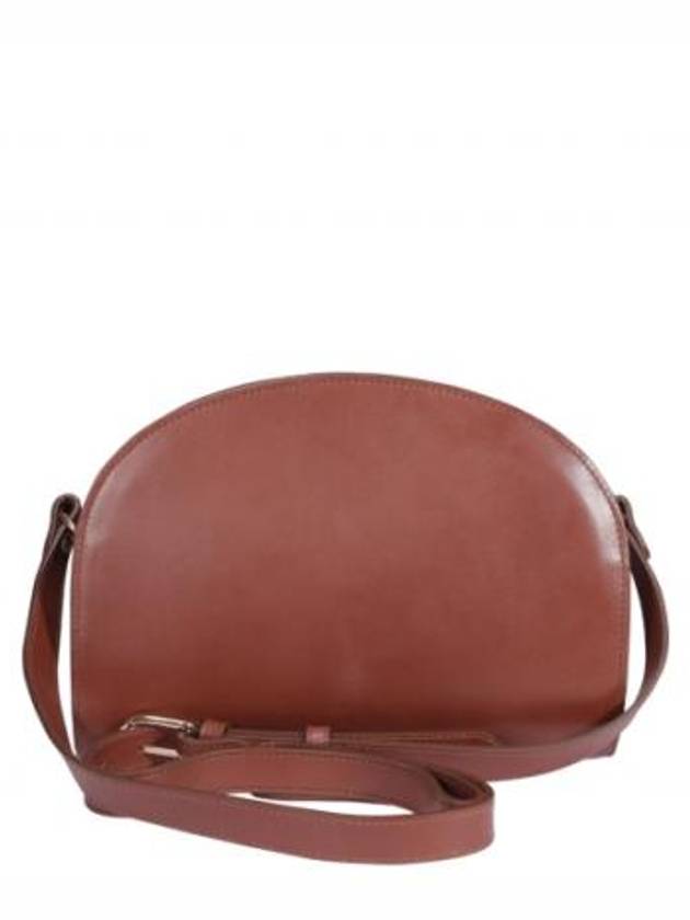 Demi Lune Half Moon Cross Bag Brown - A.P.C. - BALAAN 4