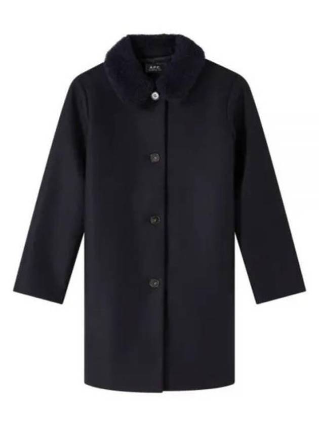 New Doll Single Coat Navy - A.P.C. - BALAAN 2