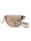 Mini Gate Dual Soft Calfskin Cross Bag Sand - LOEWE - BALAAN 1