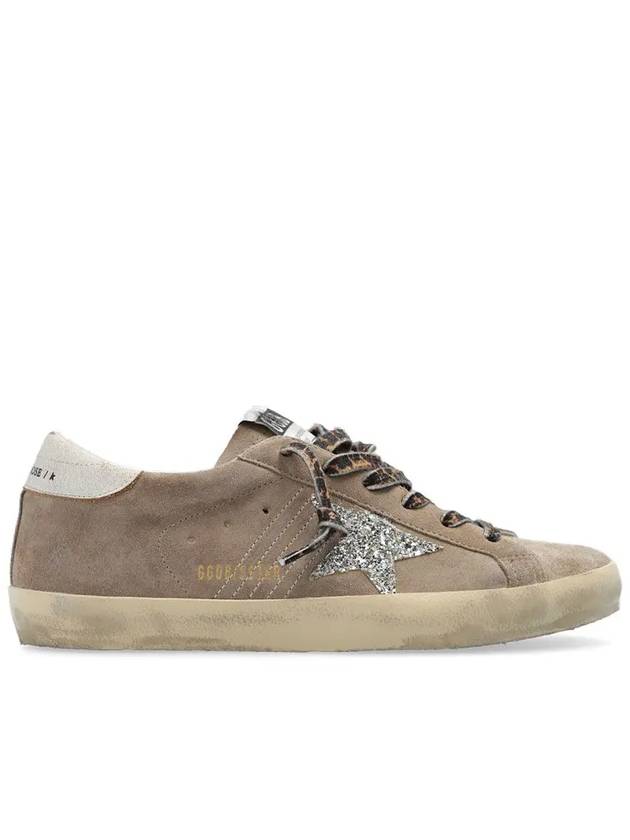 Super Star Glitter Low Top Sneakers Taupe - GOLDEN GOOSE - BALAAN 2