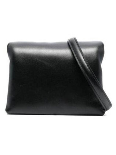 Prisma Mini Leather Cross Bag Black - MARNI - BALAAN 1