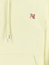 Fox Head Patch Regular Hoodie Chalk Yellow - MAISON KITSUNE - BALAAN 4