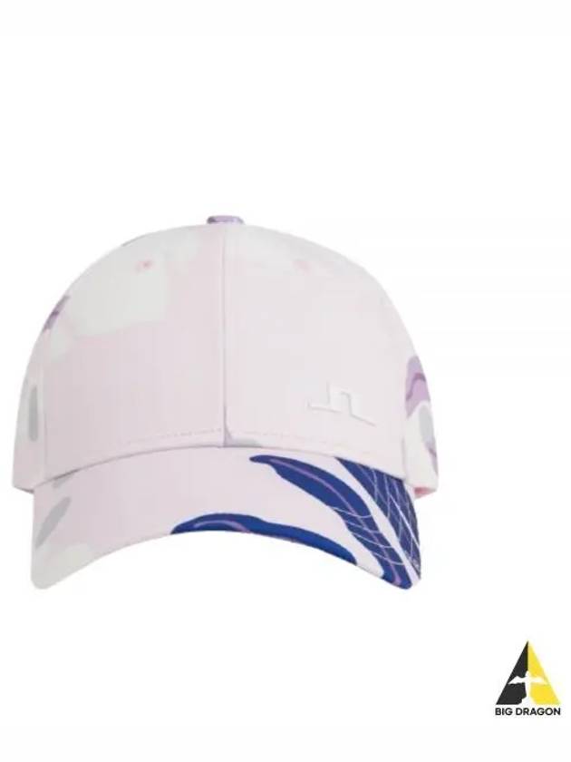 Golf Asta Print Cap GWAC10028 S199 Women's Asta Print Cap - J.LINDEBERG - BALAAN 2