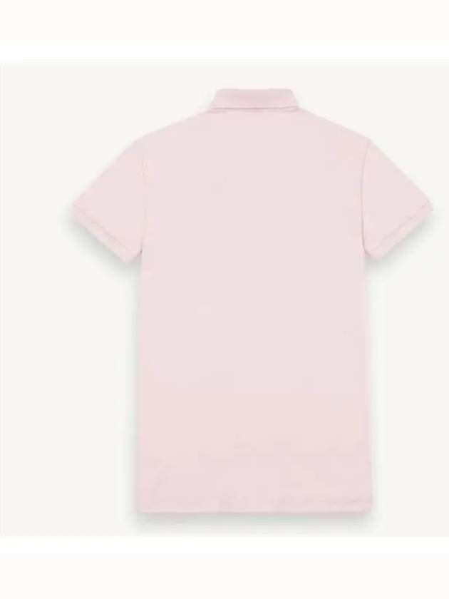 Le Logo Collar Short Sleeve TShirt Pink - COLMAR - BALAAN 2