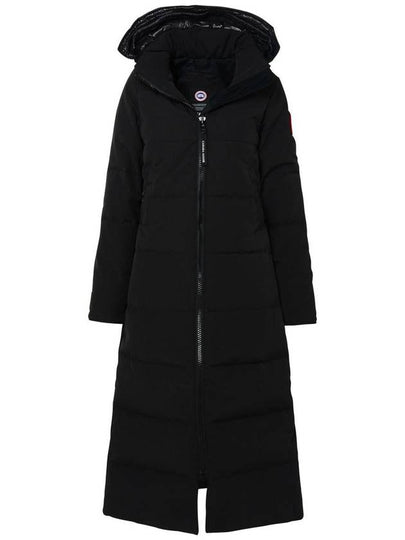 Mystique Satin Long Parka Black - CANADA GOOSE - BALAAN 2