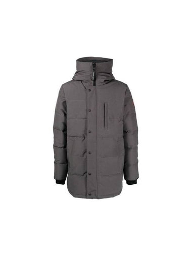 Carson Hooded Padding Parka Grey - CANADA GOOSE - BALAAN 1