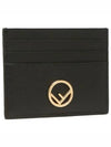 Signature Logo Card Wallet Black - FENDI - BALAAN 2