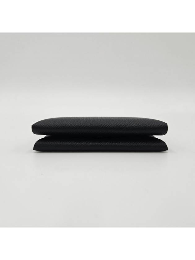 Calvi Duo Card Wallet Noir - HERMES - BALAAN 6