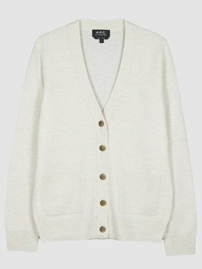 Louisa Wool Cardigan Ecru - A.P.C. - BALAAN 2