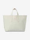 Embroidered Logo Small Tote Bag Eco Bag Dove - STUDIO NICHOLSON - BALAAN 1