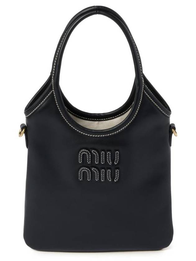 Miu Miu Ivy Leather Tote Bag - MIU MIU - BALAAN 1