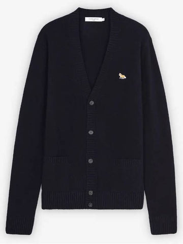 Fox Wool Regular Cardigan LM00501KT1006NA - MAISON KITSUNE - BALAAN 1