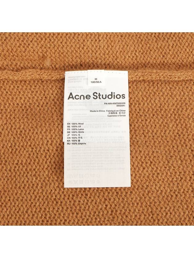 Wool Cardigan Orange - ACNE STUDIOS - BALAAN 11