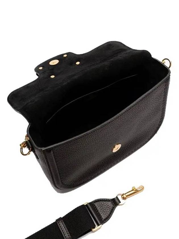 V Logo Shoulder Bag Black - VALENTINO - BALAAN 7