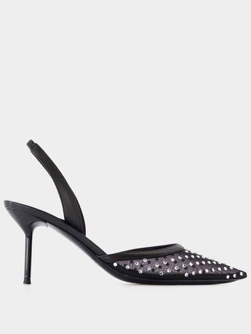 Lidia Slingback 70 Pumps - Paris Texas - Synthetic - Black - PARIS TEXAS - BALAAN 1