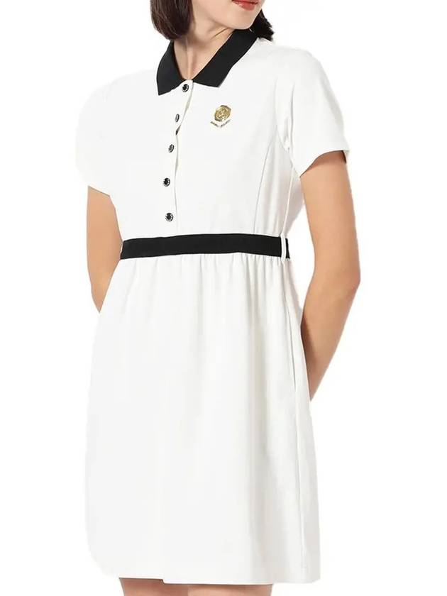 Women s Acer Polo Dress White MLW 4A AO01 - MARK & LONA - BALAAN 3