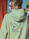 CPGN Kakao Friends Fly Chunsik Hoodie Khaki - CPGN STUDIO - BALAAN 2