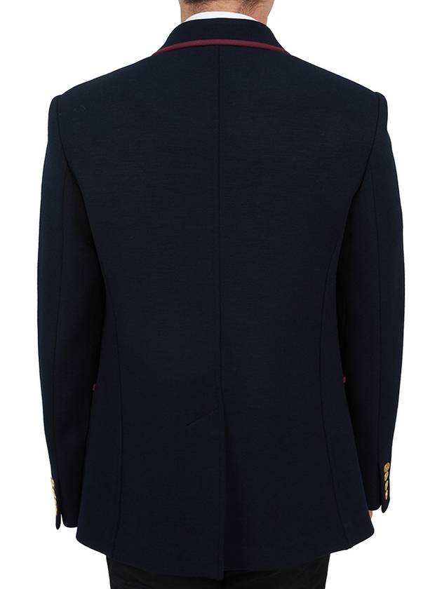 Single Blazer Jacket Black - VALENTINO - BALAAN 5