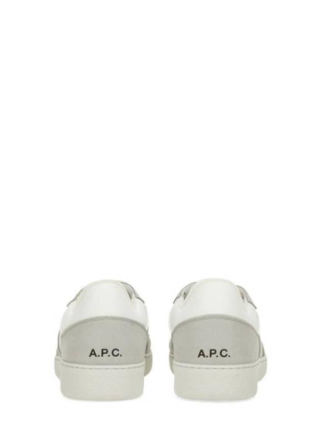 Pain Leather Low Top Sneakers White - A.P.C. - BALAAN 5