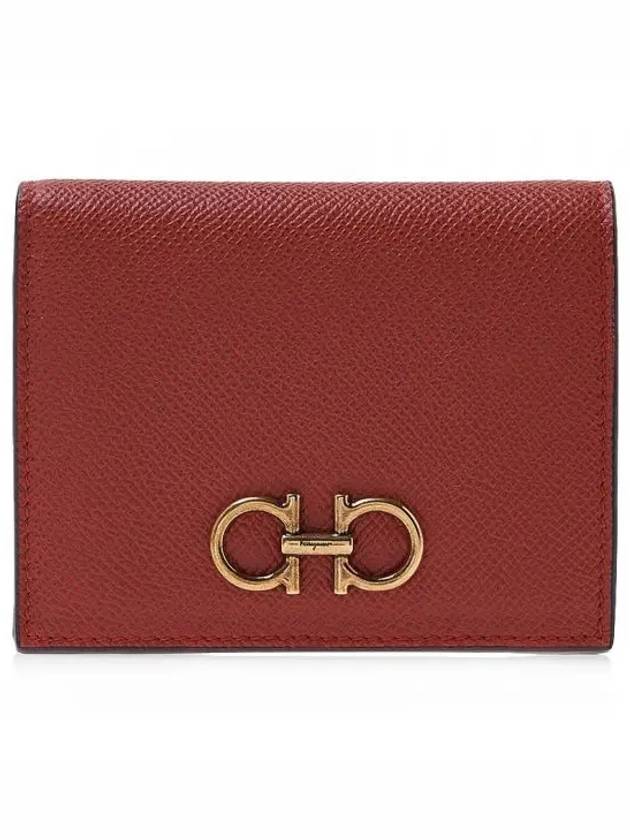 Salvatore Gancini Halfwallet Brown - SALVATORE FERRAGAMO - BALAAN 2