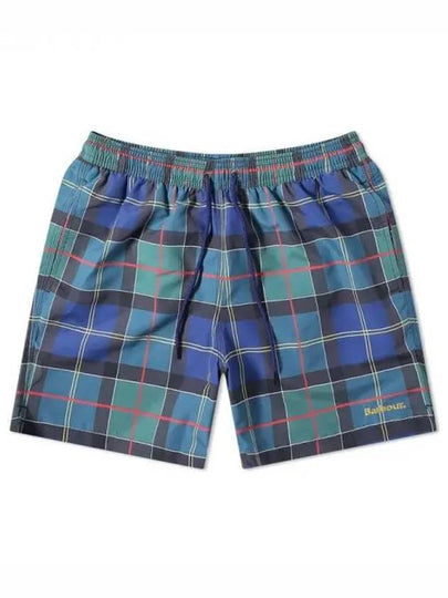 Tartan Check Swim Shorts - BARBOUR - BALAAN 2