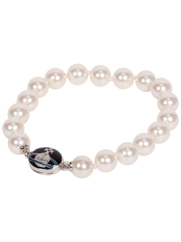 Loelia Pearl Bracelet Black - VIVIENNE WESTWOOD - BALAAN 2