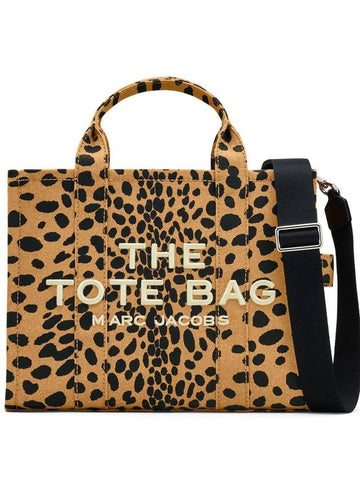 The Medium Cheetah Canvas Tote Bag - MARC JACOBS - BALAAN 1