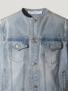 Collarless denim trucker jacket - IRO - BALAAN 3