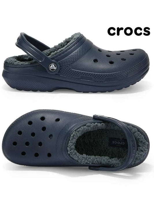 Classic Lined Clog Sandals Blue - CROCS - BALAAN 2