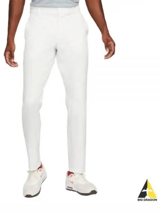 Men's Golf Dry Fit Vapor Slim Fit Straight Pants White - NIKE - BALAAN 2