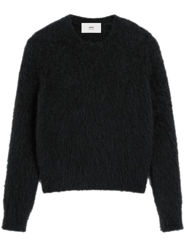 Ami Paris Sweaters Black - AMI - BALAAN 1