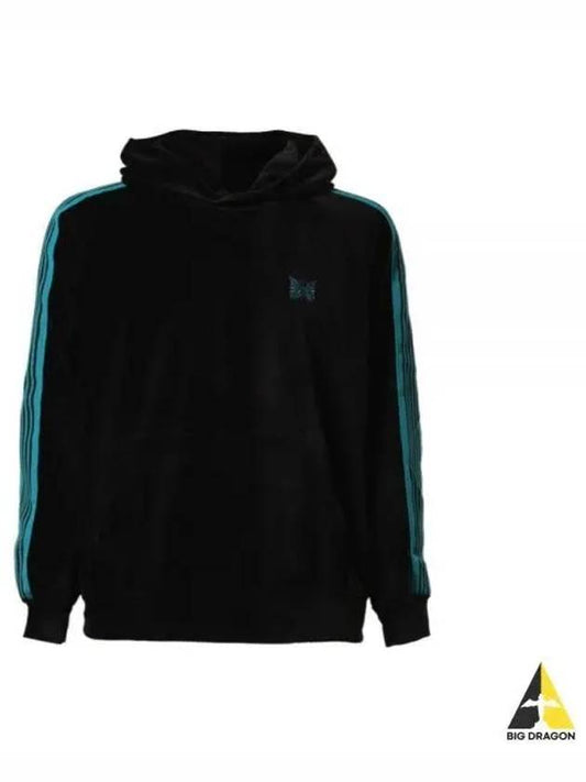 24 Track Hoody BLACK OT234 - NEEDLES - BALAAN 1