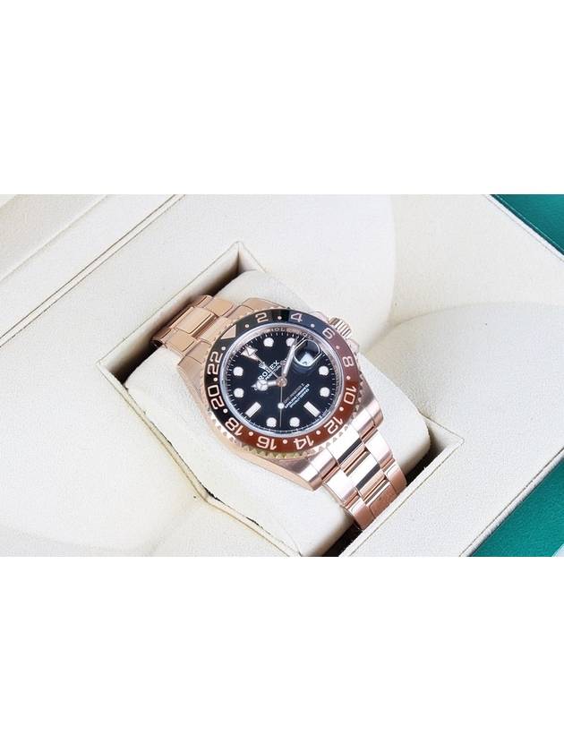 Rolex GMT Master 2 Root Beer Rose Gold 21 Years - ROLEX - BALAAN 4