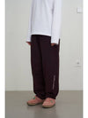 Semi Balloon Sweat Pants Dark Burgundy - APEGO SPORTS - BALAAN 2