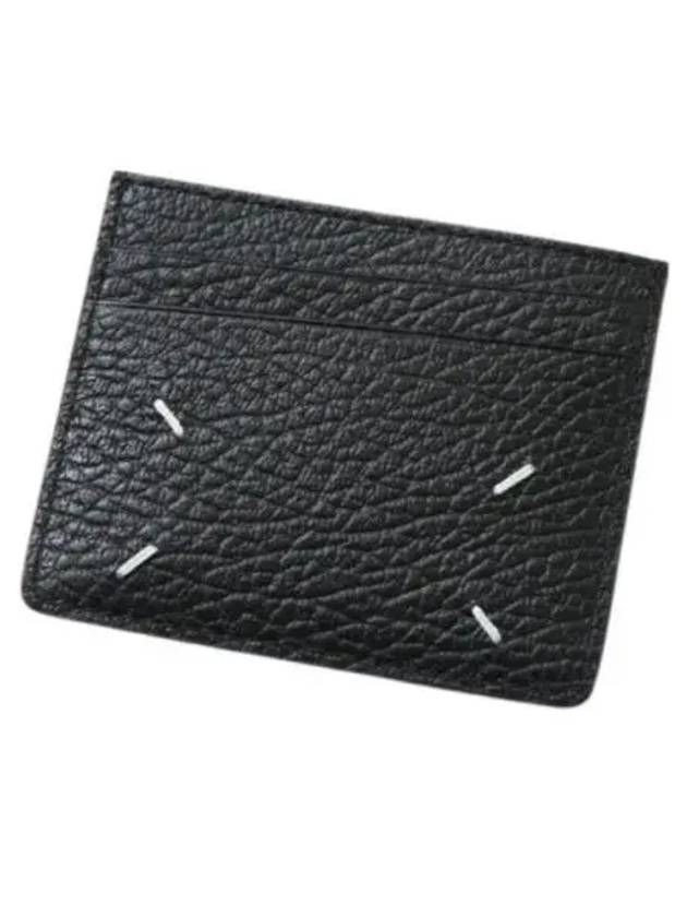 Four Stitch Card Wallet Black - MAISON MARGIELA - BALAAN 2