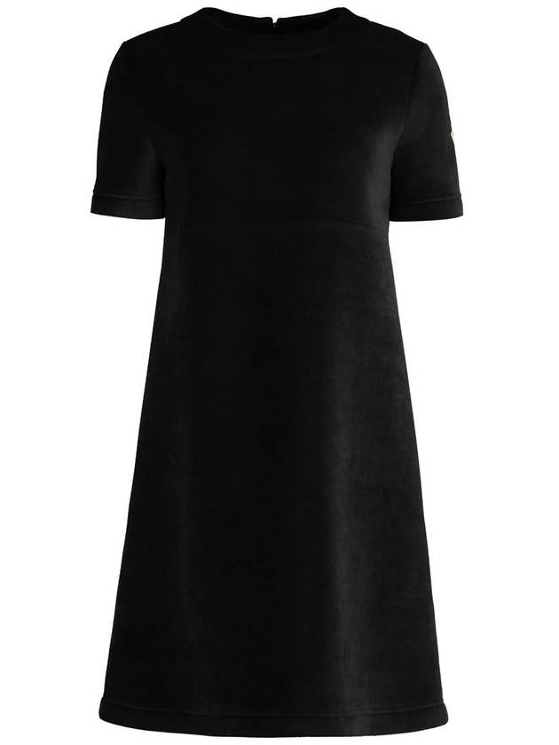 Moncler Velvet Dress - MONCLER - BALAAN 1