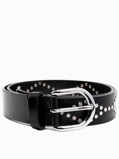 Liliana Studded Leather Belt Black - ISABEL MARANT - BALAAN 2