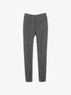 Men's Herringbone Backstrap Straight Pants Grey - THOM BROWNE - BALAAN 3