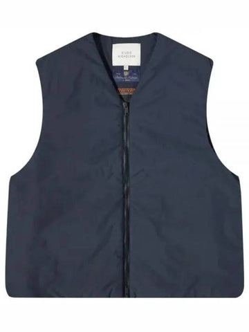 KAO DARK NAVY 1059 Kao padded vest - STUDIO NICHOLSON - BALAAN 1