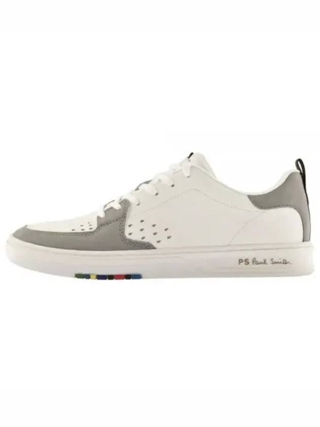 M2S COS02 LLEA 01 COSMO White Leather Sneakers - PAUL SMITH - BALAAN 2