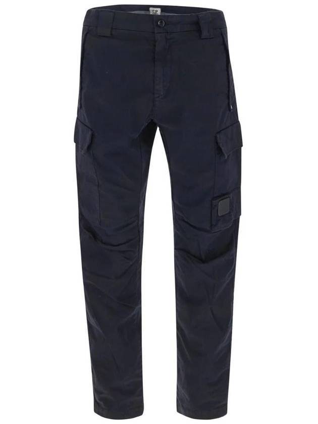 Metropolis Series Stretch Sateen Cargo Pants Navy - CP COMPANY - BALAAN 1