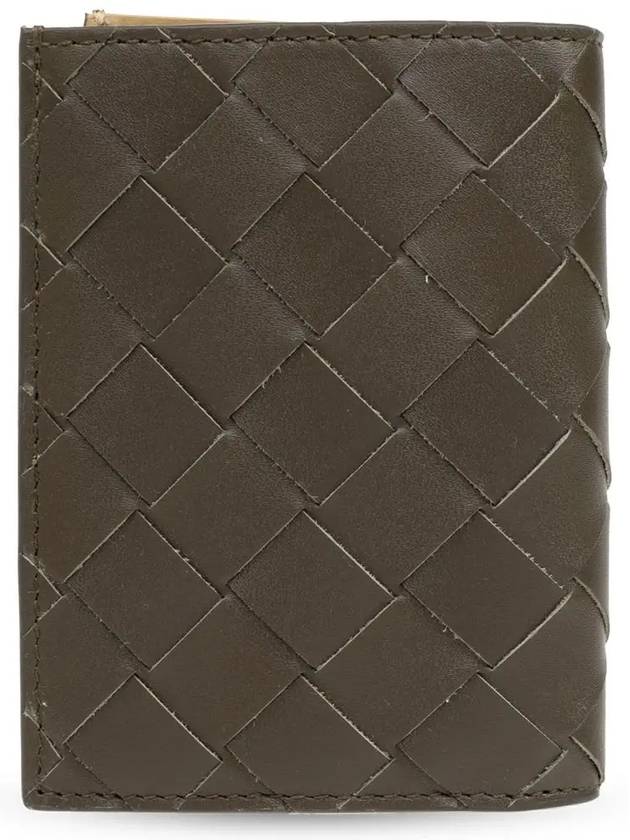 Intrecciato Leather Card Wallet Brown - BOTTEGA VENETA - BALAAN 4