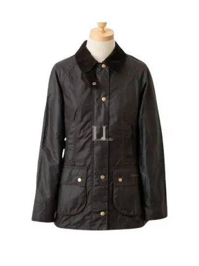 Beadnell Wax Zip-up Jacket Rustic - BARBOUR - BALAAN 2