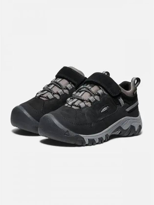 riding black kids hiking shoes - KEEN - BALAAN 1