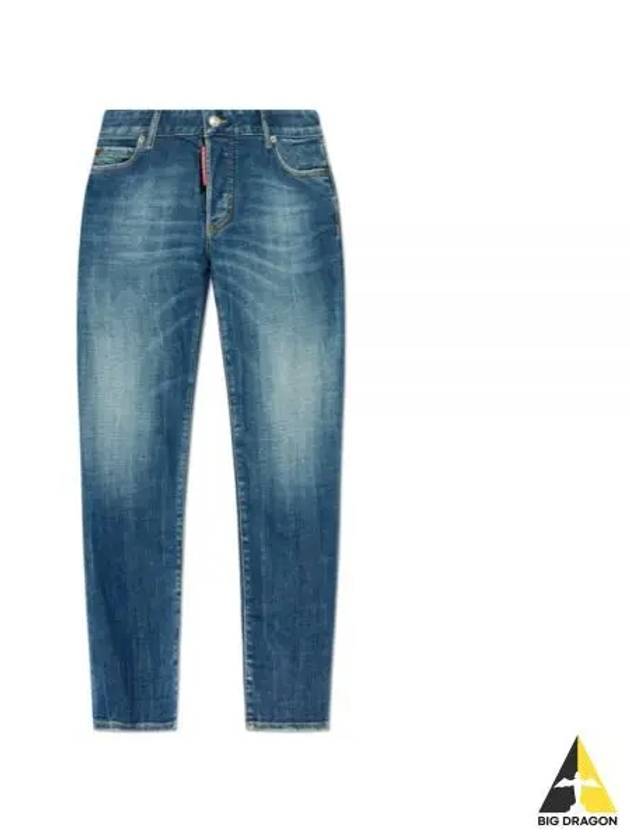 Women's Jennifer Skinny Jeans Blue - DSQUARED2 - BALAAN 2