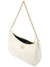 Re-Edition 2005 Saffiano Leather Shoulder Bag White - PRADA - BALAAN 5