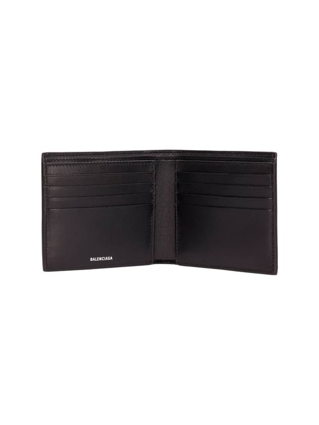 Le Cargoll Square Fold Lambskin Bicycle Wallet Black - BALENCIAGA - BALAAN 4