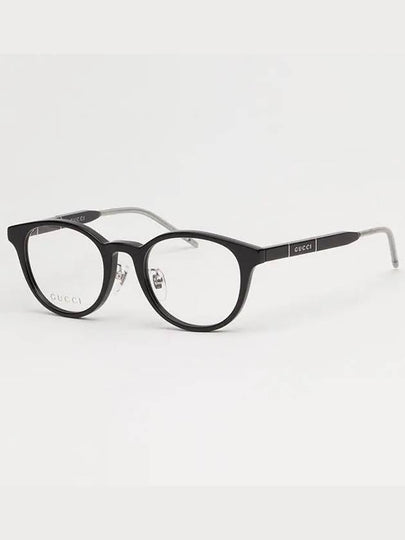 Eyewear Round Acetate Eyeglasses Black - GUCCI - BALAAN 2